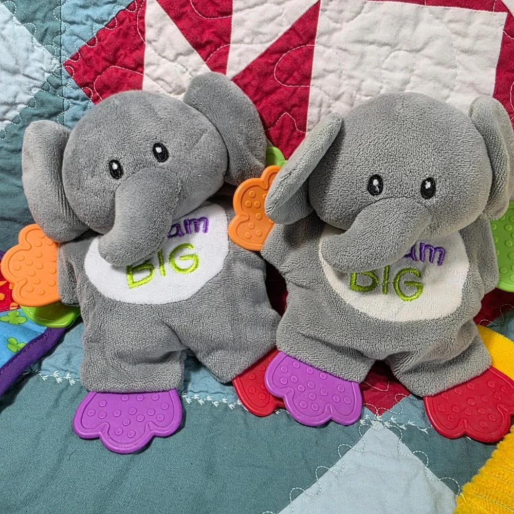 Bright Starts Nuby Infantino Baby Sensory Toy Lot Multi Teething Crinkle Plush